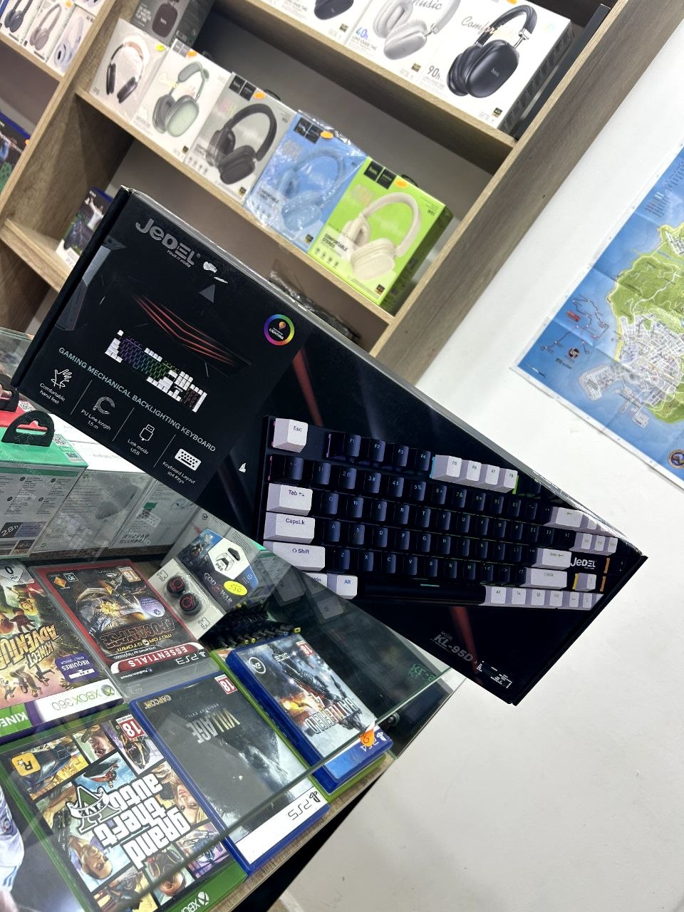 JEDEL KL-95D Gaming Mechanical Backlighting Keyboard