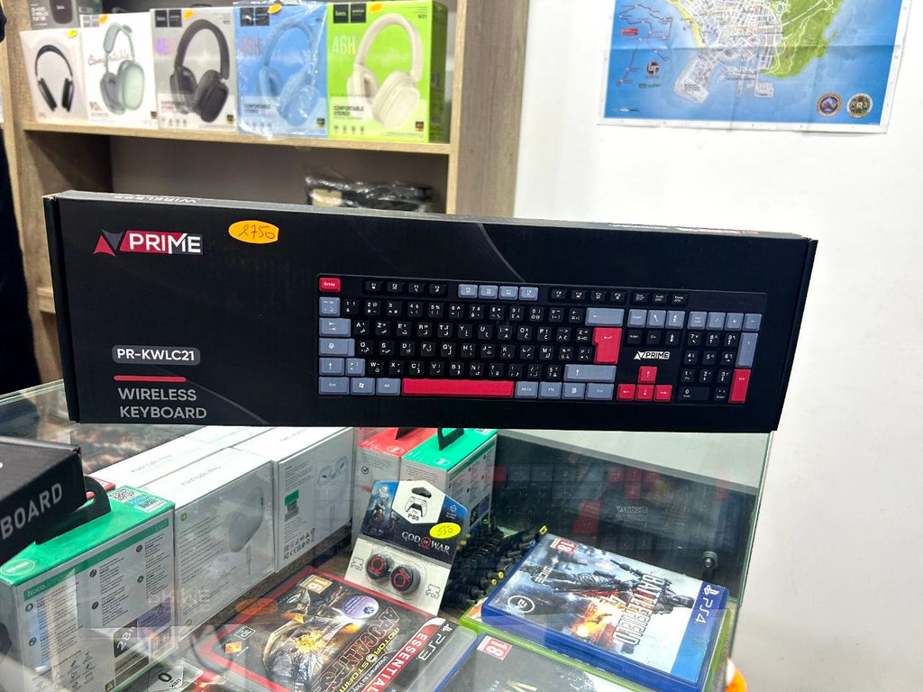 PRIME PR‑KWLC21 Wireless Keyboard