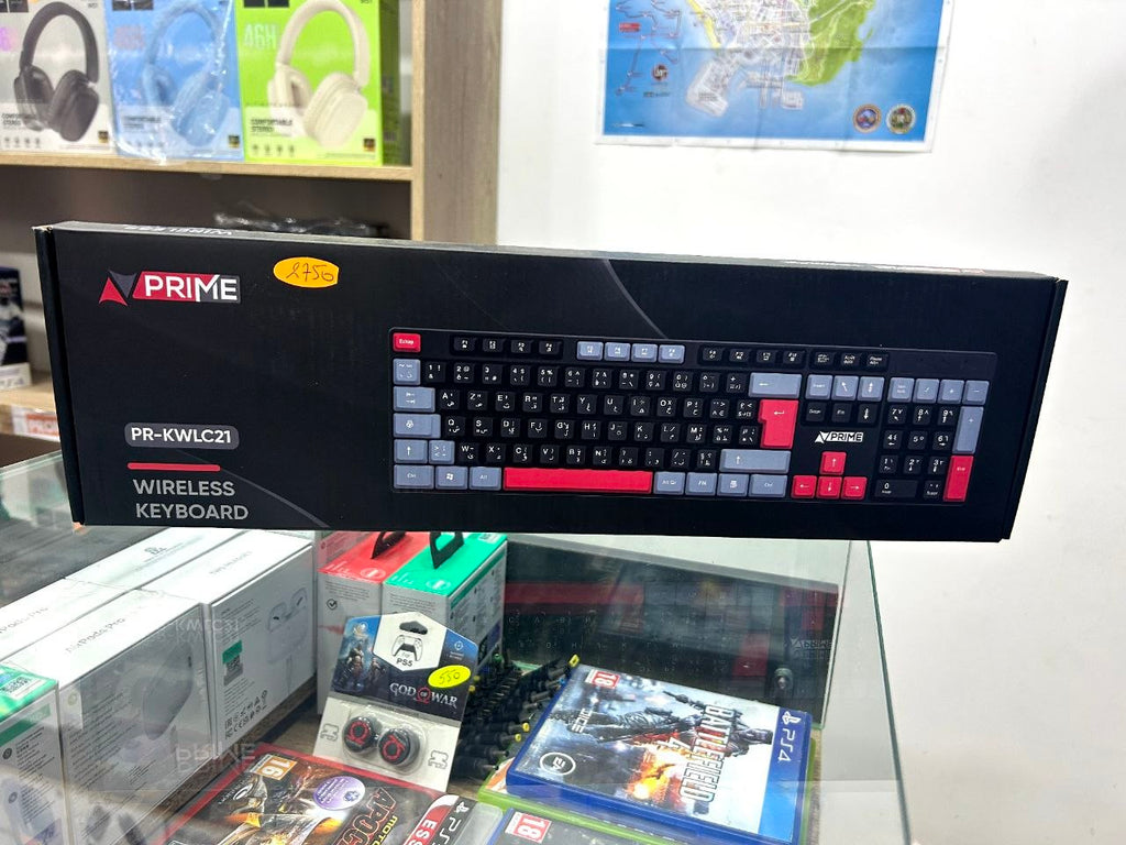 PRIME PR‑KWLC21 Wireless Keyboard