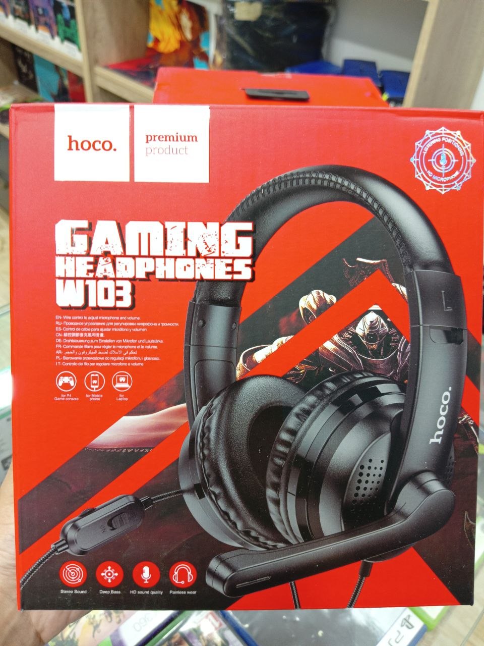 Hoco W103 Magic Tour Gaming Headphones