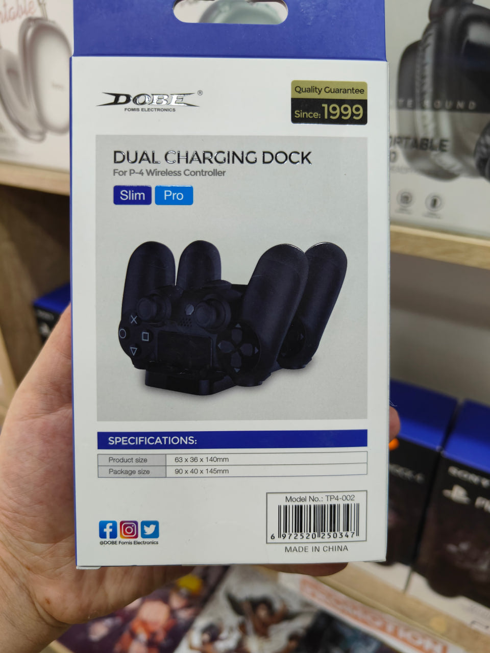 DOBE Dual Charging Dock for PS4