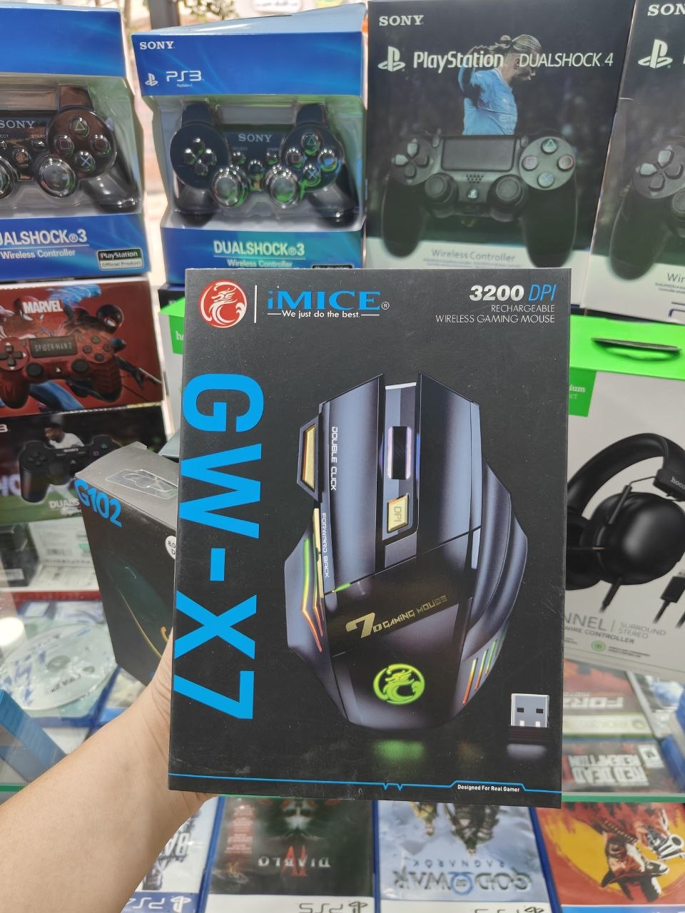 iMICE GW-X7 Rechargeable Wireless Gaming Mouse