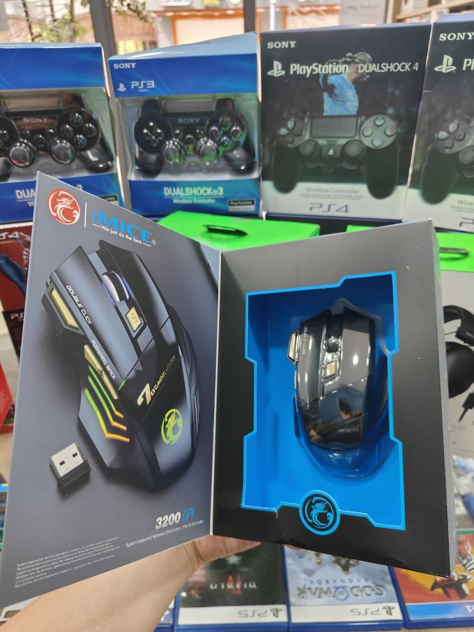 iMICE GW-X7 Rechargeable Wireless Gaming Mouse
